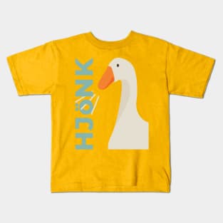 Hjonk - Goose Game - Honking Goose Kids T-Shirt